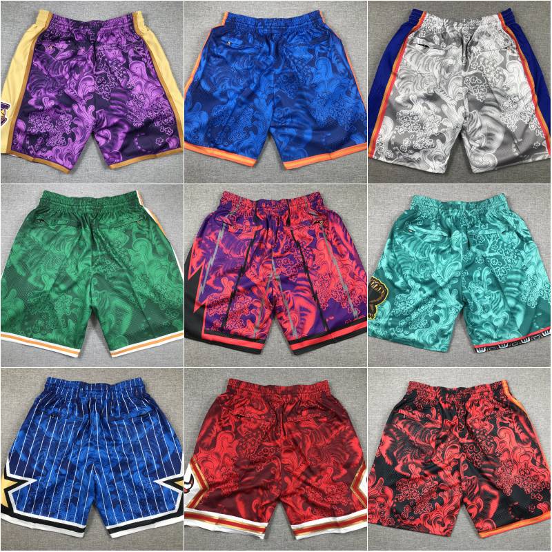 

2023 Year of the Tiger Basketball Pocket Shorts Stitched Tatum DeRozan Paolo Banchero Jimmy Butler Davis Ja Morant Jalen Brunson Vince Carter, 2 n y