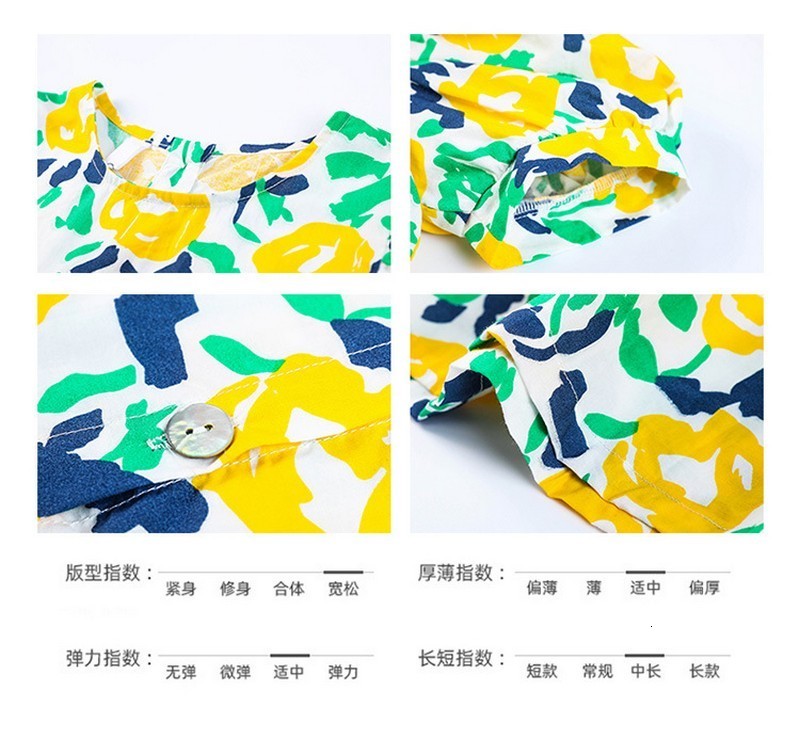 Family Matching Outfits Parent-child Dress Summer Dress Mother And Women Dress Floral Princess Foreign Style Long Skirt Girl Cotton Skirt 230506