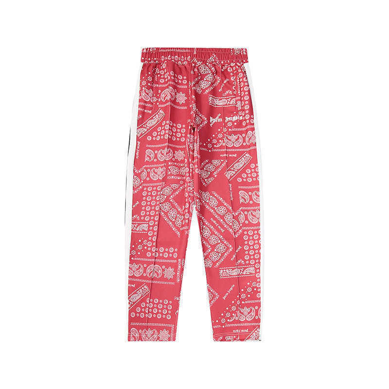 Designer Pant Fashion Casual Clothing Palmes Angels cashew print striped sweatpants mens womens casual pants Luxury Streetwear Jogger Trousers Sweatpants For sal, Red
Designer Pant Fashion Casual Clothing Palmes Angels cashew print striped sweatpants mens womens casual pants Luxury Streetwear Jogger Trousers Sweatpants For sal, Red