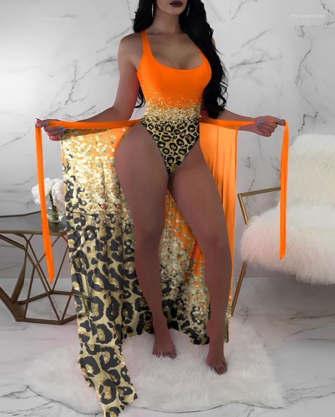 Women's Swimwear Women's One Piece 2023 Summer Fashion Sexy Contrast Leopard Swimsuit With Cover Up Beach Vacation
Women's Swimwear Women's One Piece 2023 Summer Fashion Sexy Contrast Leopard Swimsuit With Cover Up Beach Vacation