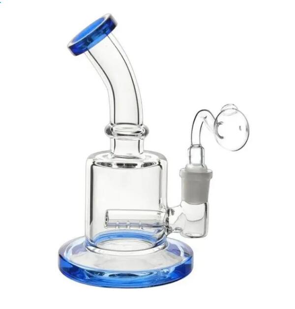 6 Inch Recycler Dab Rig Hookahs Thick Glass Bongs Inline Perc Water Pipes Oil Rigs with 14mm banger
6 Inch Recycler Dab Rig Hookahs Thick Glass Bongs Inline Perc Water Pipes Oil Rigs with 14mm banger