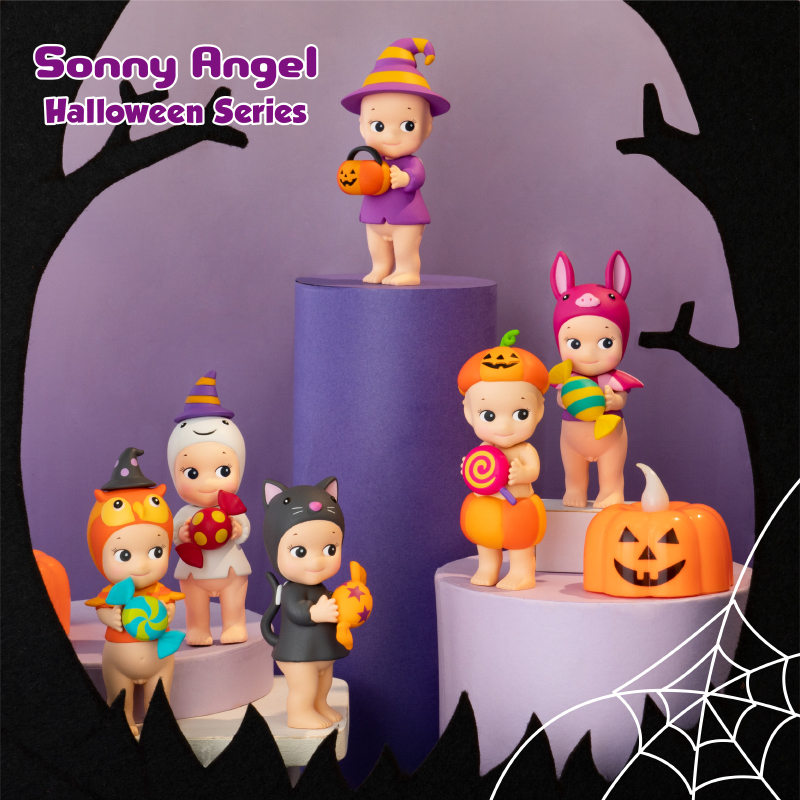 

Blind box Halloween Series Sonny Angel Japanese Blind Box Car Ornament Decoration Anime Figures Toy Cute Model Hipper Surprise Mystery Box 230506, Owl