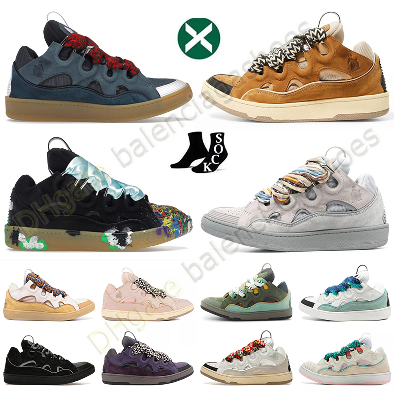 luxury curb sneakers designer mesh woven lace up extraordinary lavins black pink mens womens in nappa calfskin shoe Rubber platform sole outdoor shoe big size 12, L26 green pink
luxury curb sneakers designer mesh woven lace up extraordinary lavins black pink mens womens in nappa calfskin shoe Rubber platform sole outdoor shoe big size 12, L26 green pink