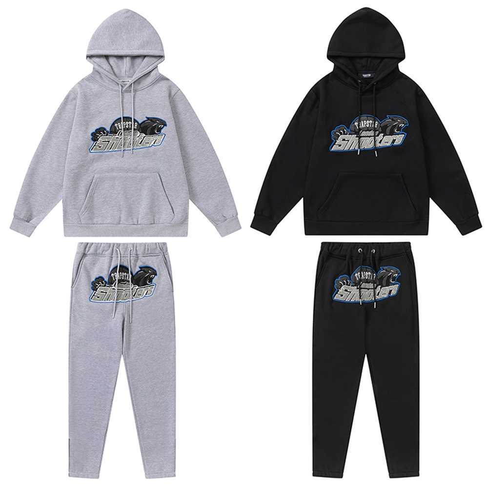 Designer Clothing Men' Sweatshirts Hoodie American Trendy Brand Trapstar Blue Grey Tiger Towel Embroidered Hooded Plush Sweater Pants Men' Women' Loose Set, Shipping fee
Designer Clothing Men' Sweatshirts Hoodie American Trendy Brand Trapstar Blue Grey Tiger Towel Embroidered Hooded Plush Sweater Pants Men' Women' Loose Set, Shipping fee