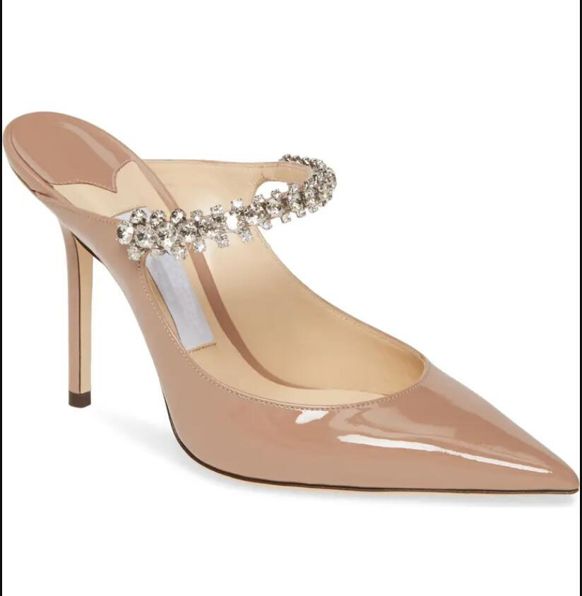 Luxury brands bing mules heel Woman Sandals Slipper Ladies slipper heel Pumps Luxurious Women's High Heels Crystals Ankle Strap Wedding Dress With Box EU34-43, 104
Luxury brands bing mules heel Woman Sandals Slipper Ladies slipper heel Pumps Luxurious Women's High Heels Crystals Ankle Strap Wedding Dress With Box EU34-43, 104