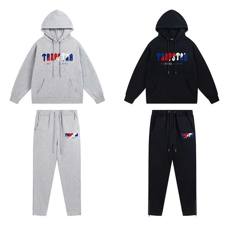Designer Clothing Men' Sweatshirts Hoodie Trapstar Blue Red Towel Embroidery Fashion Brand Loose Casual Plush Hooded Sweater Pants Set for Men Tracksuits Tops, Shipping fee
Designer Clothing Men' Sweatshirts Hoodie Trapstar Blue Red Towel Embroidery Fashion Brand Loose Casual Plush Hooded Sweater Pants Set for Men Tracksuits Tops, Shipping fee