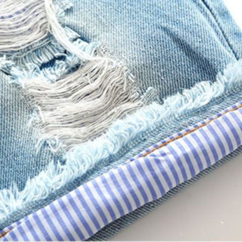 Shorts Summer Baby Boys Denim Fashion Hole Children Jeans Kids Clothes Boy Casual Cowboy 2 3 4 5 6 Years 230505