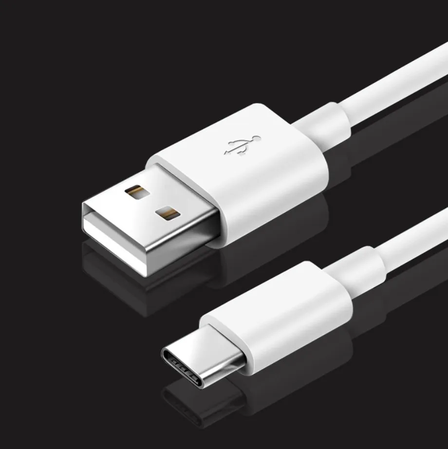 Universal 2A USB to Type C Cell Phone Cables Type-c Charging Cable For Android Mobile Phones Samsung Huawei charger cord 1m 3ft, White
Universal 2A USB to Type C Cell Phone Cables Type-c Charging Cable For Android Mobile Phones Samsung Huawei charger cord 1m 3ft, White