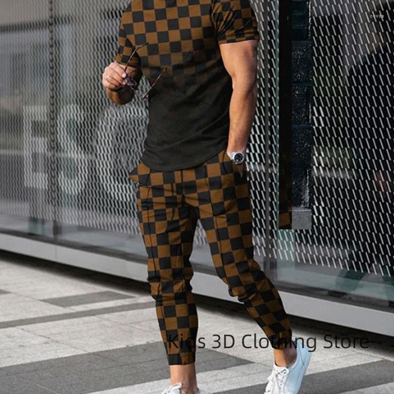 Men' Tracksuits Men Tracksuit Suit 2 Piece Set 3D Printed Sportswear Short Sleeve T-shirt Long Pants Summer Men' Trousers Outfits
Men' Tracksuits Men Tracksuit Suit 2 Piece Set 3D Printed Sportswear Short Sleeve T-shirt Long Pants Summer Men' Trousers Outfits