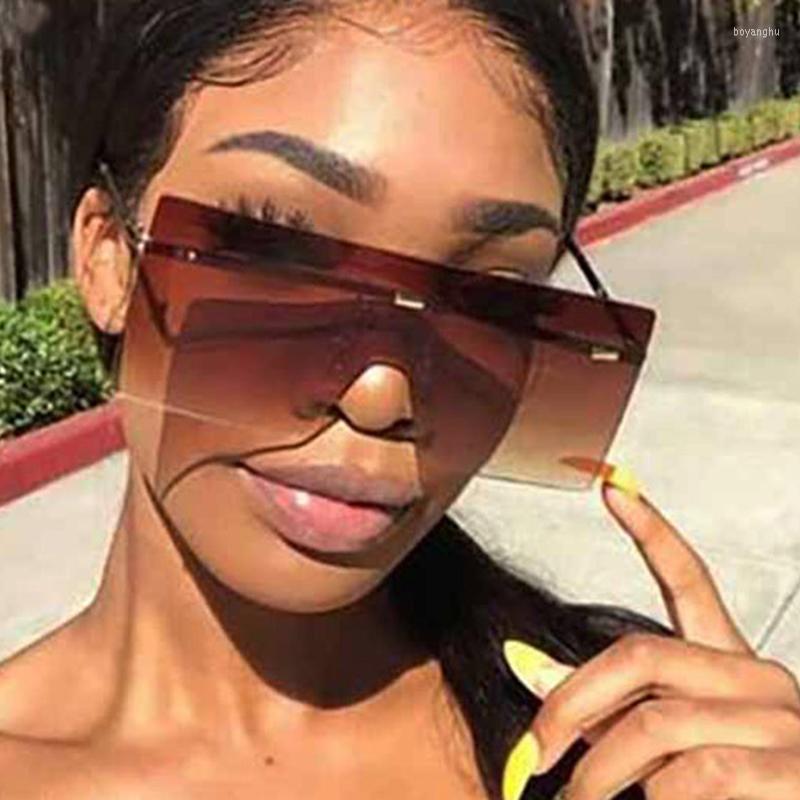 Sunglasses Mosengkw Rimless Siamese Oversized Sqaure Fashion Ocean Color Women Eyeglasses
Sunglasses Mosengkw Rimless Siamese Oversized Sqaure Fashion Ocean Color Women Eyeglasses