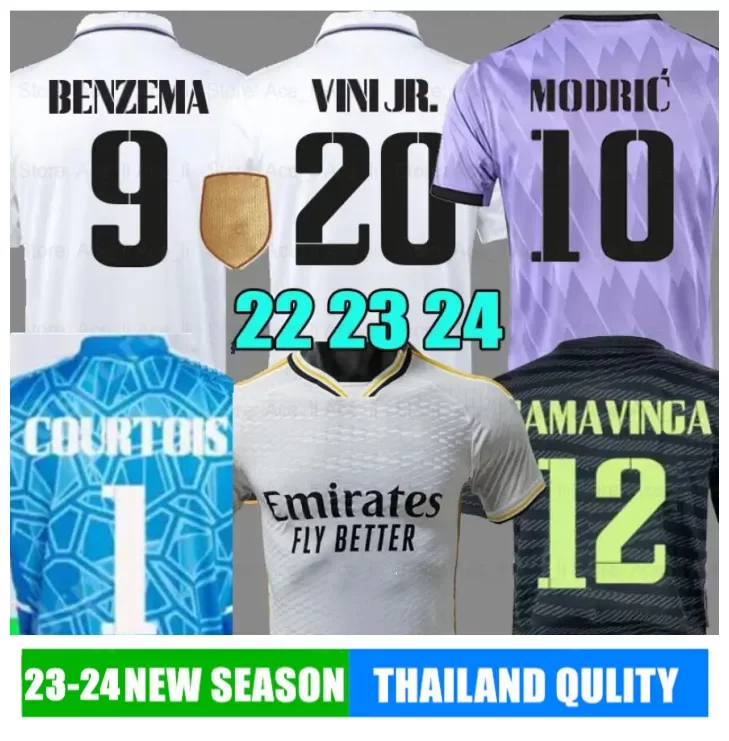 23/24 BENZEMA soccer jersey 22 23 24 football shirt VINI JR NACHO KROOS LUCAS V ASENSIO Courtois VALVERDE HAZARD CAMAVINGA MODRIC RODRYGO camiseta calcio kids kits, 22/23 home player
23/24 BENZEMA soccer jersey 22 23 24 football shirt VINI JR NACHO KROOS LUCAS V ASENSIO Courtois VALVERDE HAZARD CAMAVINGA MODRIC RODRYGO camiseta calcio kids kits, 22/23 home player