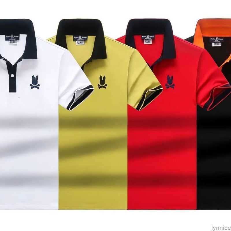 2023 Summer New Psycho Bunny Polo Shirt T Skull Rabbit Embroidered Collar Versatile Fashion Brand Men's Short Sleeves, Black
2023 Summer New Psycho Bunny Polo Shirt T Skull Rabbit Embroidered Collar Versatile Fashion Brand Men's Short Sleeves, Black