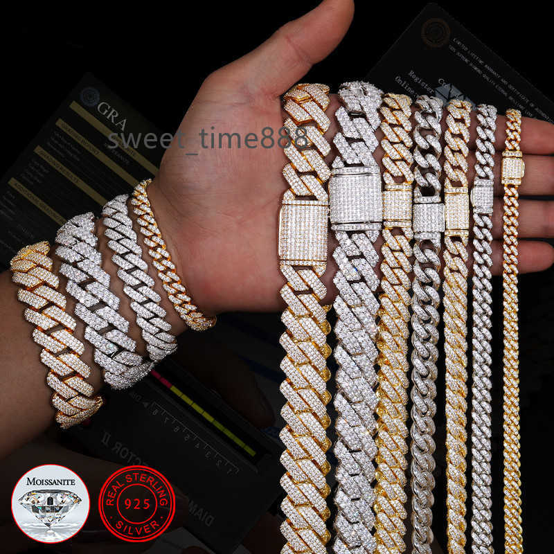 High Quality Iced Out 6mm vvs1 Cuban Bracelet Men Sterling Silver 925 Moissanite Cuban Chain Necklace For Men Hip Hop Jewelry
High Quality Iced Out 6mm vvs1 Cuban Bracelet Men Sterling Silver 925 Moissanite Cuban Chain Necklace For Men Hip Hop Jewelry