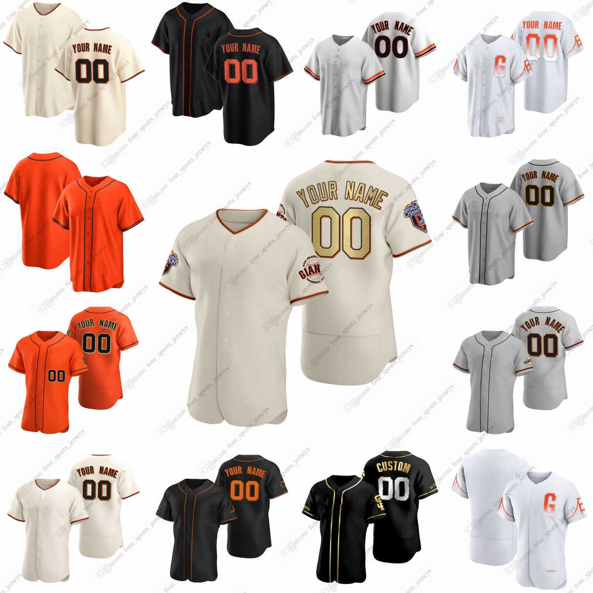 2023 Custom Brandon Crawford Giants Baseball Jerseys Camilo Doval Sean Hjelle Jakob Junis Sean Manaea Taylor Rogers Tyler Rogers Ross Stripling Logan Webb Joey Bart, Men sizes--6xl
2023 Custom Brandon Crawford Giants Baseball Jerseys Camilo Doval Sean Hjelle Jakob Junis Sean Manaea Taylor Rogers Tyler Rogers Ross Stripling Logan Webb Joey Bart, Men sizes--6xl