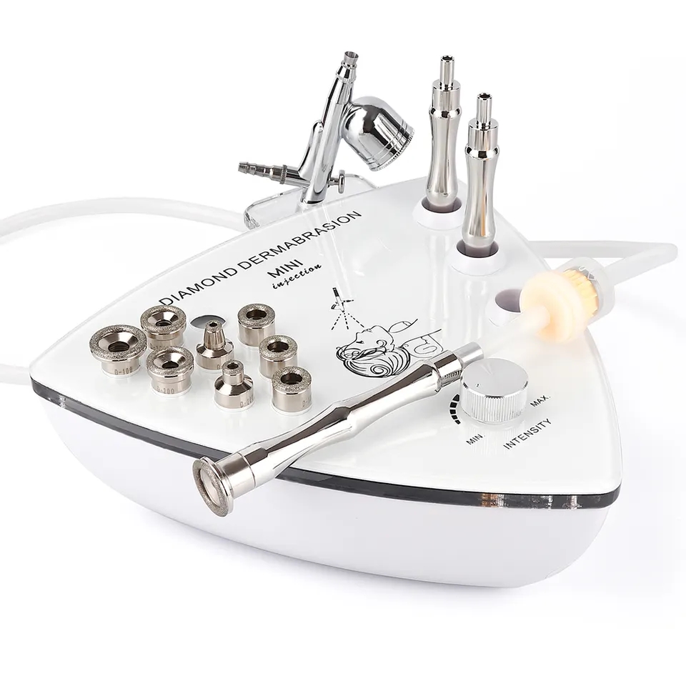 Beauty Equipment 2 In 1 Oxygen Spray Diamond Dermabrasion Portable Microdermabrasion Diamond Pell Machine