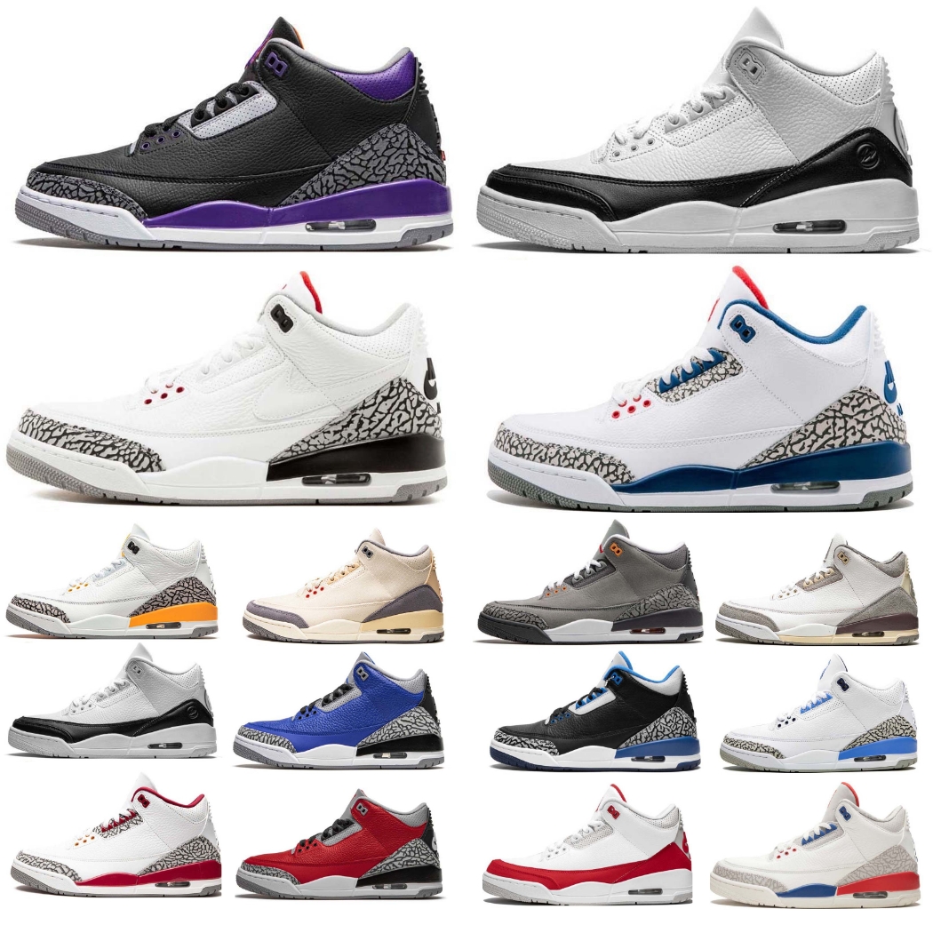 New Jumpman Basketball Shoes 3s for Men Cool Grey Black Cement White Unc Racer Blue Laser Orange Georgetown Fire Red Court Purple International Flight Sneakers 3647, #3
New Jumpman Basketball Shoes 3s for Men Cool Grey Black Cement White Unc Racer Blue Laser Orange Georgetown Fire Red Court Purple International Flight Sneakers 3647, #3