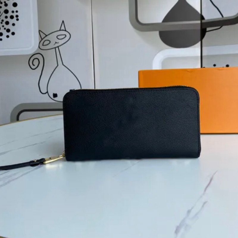 Fashion Embossed Leather Wallet for Women's Small Leather Goods Genuine Leather Zippy Wallets sold with box, Zippy coin purse
Fashion Embossed Leather Wallet for Women's Small Leather Goods Genuine Leather Zippy Wallets sold with box, Zippy coin purse