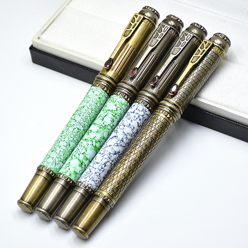 New Arrival Limited Edition Patron Burgess Rollerball Pen High Quality Office School Writing Ballpoint Pens With Diamond Inlaid Cap, As shown picture
New Arrival Limited Edition Patron Burgess Rollerball Pen High Quality Office School Writing Ballpoint Pens With Diamond Inlaid Cap, As shown picture