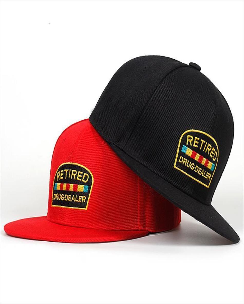 Retired Drug Dealer Baseball Cap Black Red Streetwear Adjustable Snapback Hats Men Women Hip Hop Caps Garros2744114
Retired Drug Dealer Baseball Cap Black Red Streetwear Adjustable Snapback Hats Men Women Hip Hop Caps Garros2744114