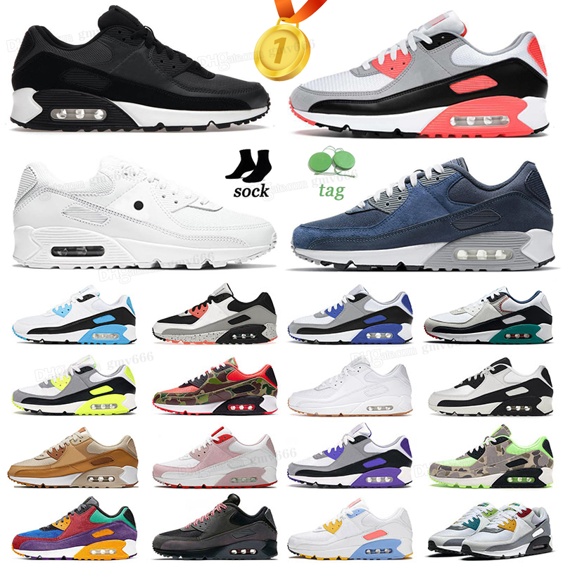 90 Sneakers Classic 90S Running Shoes air for men women max Triple Mesh Black White UNC Infrared Breathable Women Leather Designer Summer Designer Sports Trainers, 48
90 Sneakers Classic 90S Running Shoes air for men women max Triple Mesh Black White UNC Infrared Breathable Women Leather Designer Summer Designer Sports Trainers, 48