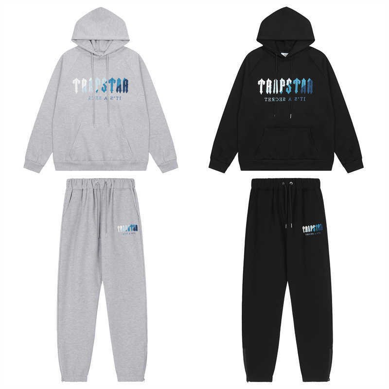 Designer Clothing Fashion Tracksuit Hoodie Trendy Trapstar White Blue Gradient Towel Embroidered Plush High Street Casual Set for Men WomenCasual Streetwear, Shipping fee
Designer Clothing Fashion Tracksuit Hoodie Trendy Trapstar White Blue Gradient Towel Embroidered Plush High Street Casual Set for Men WomenCasual Streetwear, Shipping fee