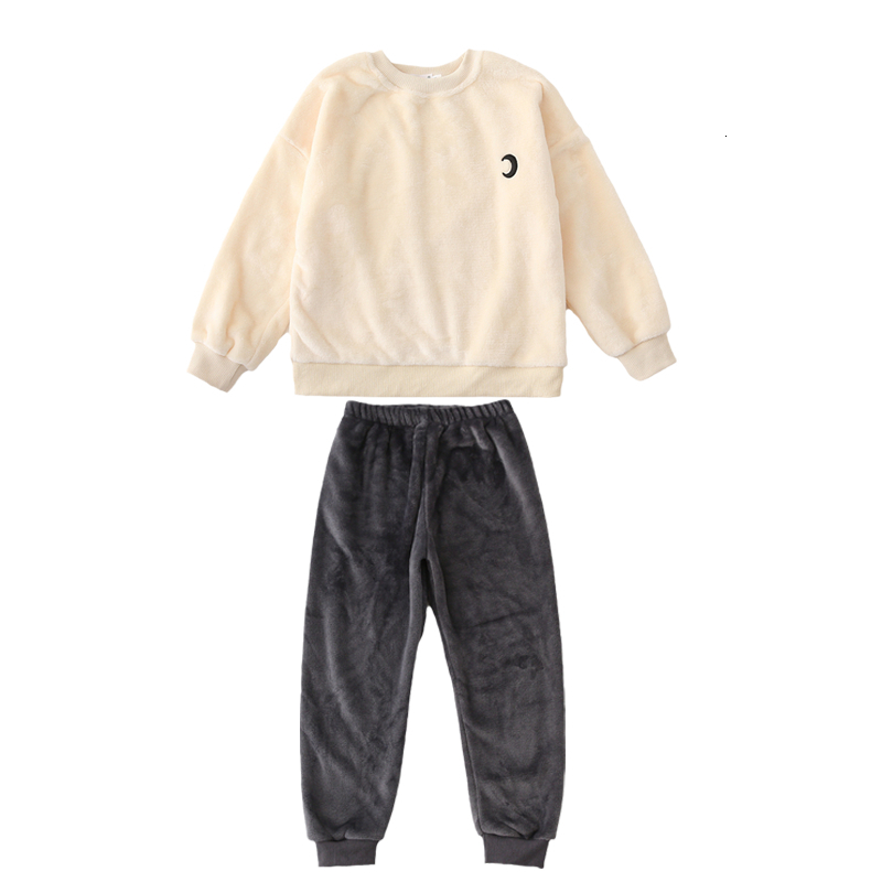 Family Matching Outfits Family Matching Pajamas Set Warm Flannel Top and Pants Set Winter Christmas Children Set Women and Men Pajamas Set Kid Set 230