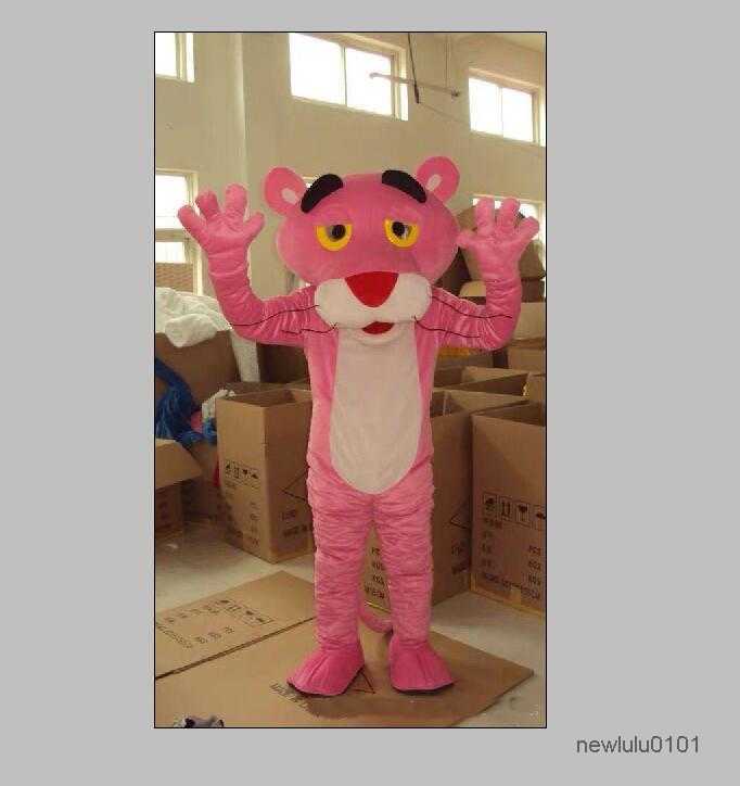 23 Brand New hot Custume made adult-sized Pink Panther mascot Pink Panther mascot costume, As pic