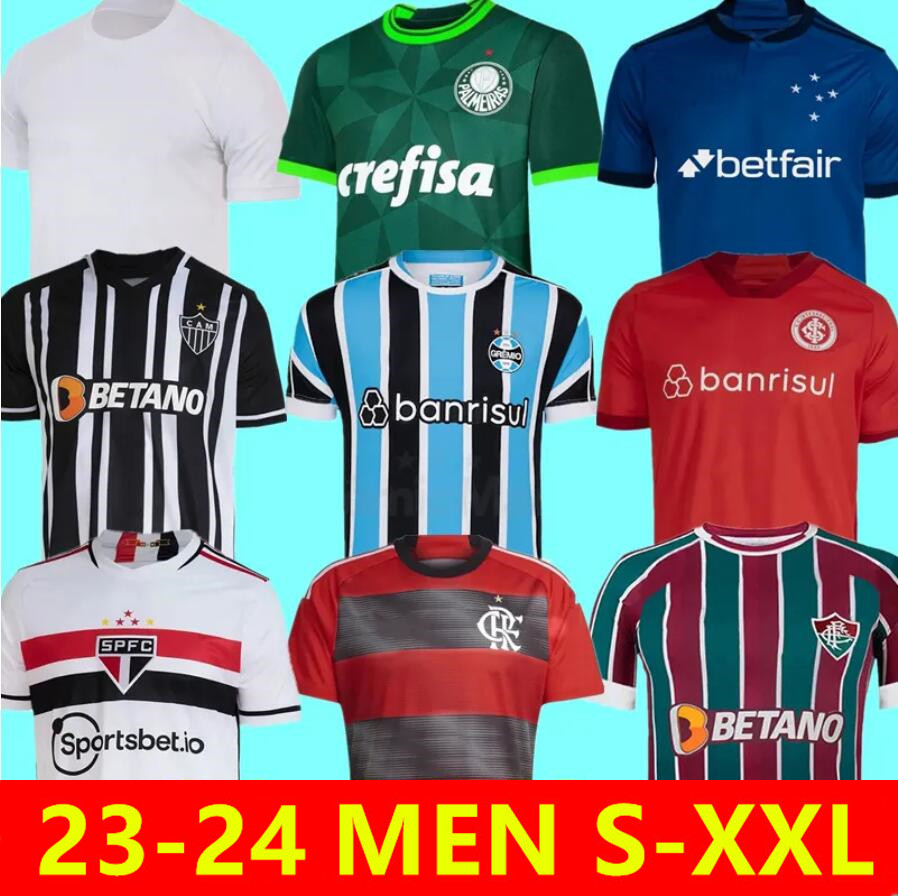 Flamengo Soccer Jerseys 23 24 Corinthian SUAREZ camisetas de footb MARCELO Atletico Mineiro Gremio Internacional SAO PAULO Fluminense Cruzeiro shirt
Flamengo Soccer Jerseys 23 24 Corinthian SUAREZ camisetas de footb MARCELO Atletico Mineiro Gremio Internacional SAO PAULO Fluminense Cruzeiro shirt