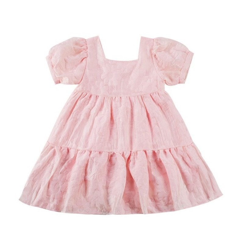 Family Matching Outfits Mommy and Me Dress Parent-child Outfit Family Clothing Family Matching Clothes Summer Mother-daughter Princess Lace Dress 2305