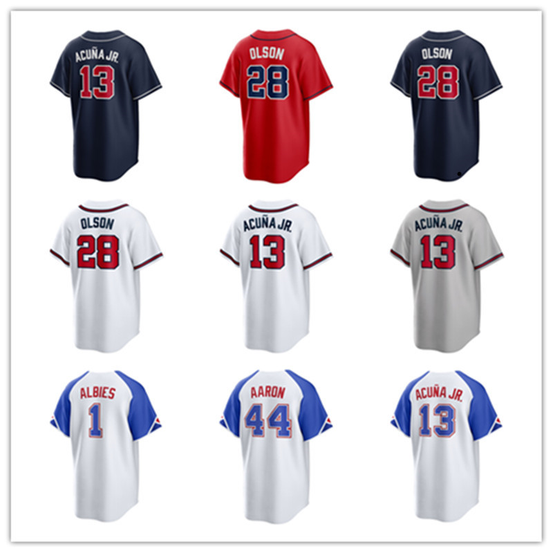 Atlanta Custom Braves Jersey men women 10 Chipper Jones 3 Dale Murphy 77 Joe Jimenez 32 Cole Hamels 9 Ehire Adrianza 61 Nick Anderson Baseball Jerseys, Color
Atlanta Custom Braves Jersey men women 10 Chipper Jones 3 Dale Murphy 77 Joe Jimenez 32 Cole Hamels 9 Ehire Adrianza 61 Nick Anderson Baseball Jerseys, Color