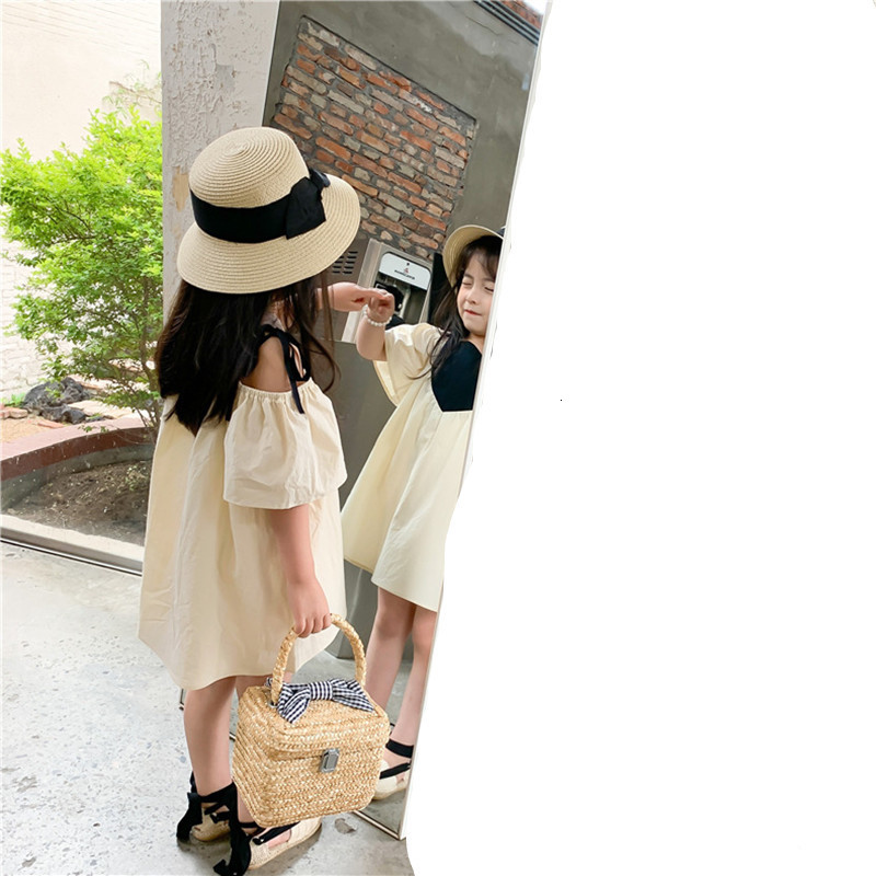 Family Matching Outfits Play Together Parent-Child Dress Summer Mother And Daughter Dress Girls Three-Dimensional Love Fashion Dress 230506
