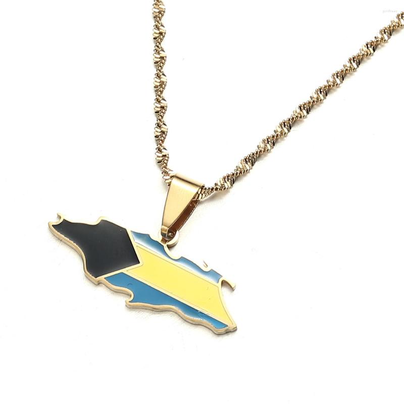 Chains Enamel Stainless Steel Bahamas Nassau Island Map Flag Pendant Gold Color Jewelry For Women Girls Unisex Necklaces
Chains Enamel Stainless Steel Bahamas Nassau Island Map Flag Pendant Gold Color Jewelry For Women Girls Unisex Necklaces