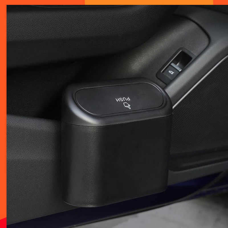 New Car Trash Bin Hanging Vehicle Garbage Dust Case Storage Box Black Square Pressing Type Trash Can Auto Interior Accessories
New Car Trash Bin Hanging Vehicle Garbage Dust Case Storage Box Black Square Pressing Type Trash Can Auto Interior Accessories