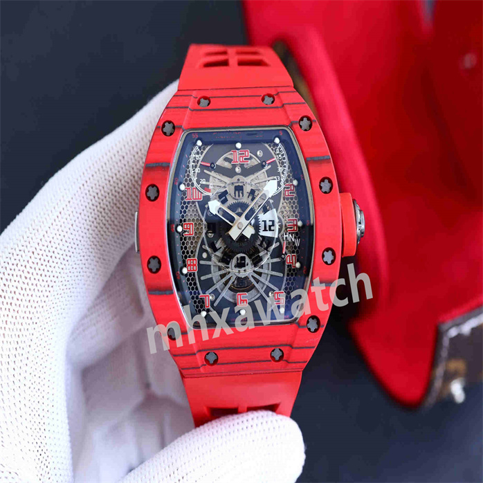 Men's Watch ZY Factory produces RM022 West Tiecheng mechanical movement rubber watch bands, As shown
Men's Watch ZY Factory produces RM022 West Tiecheng mechanical movement rubber watch bands, As shown