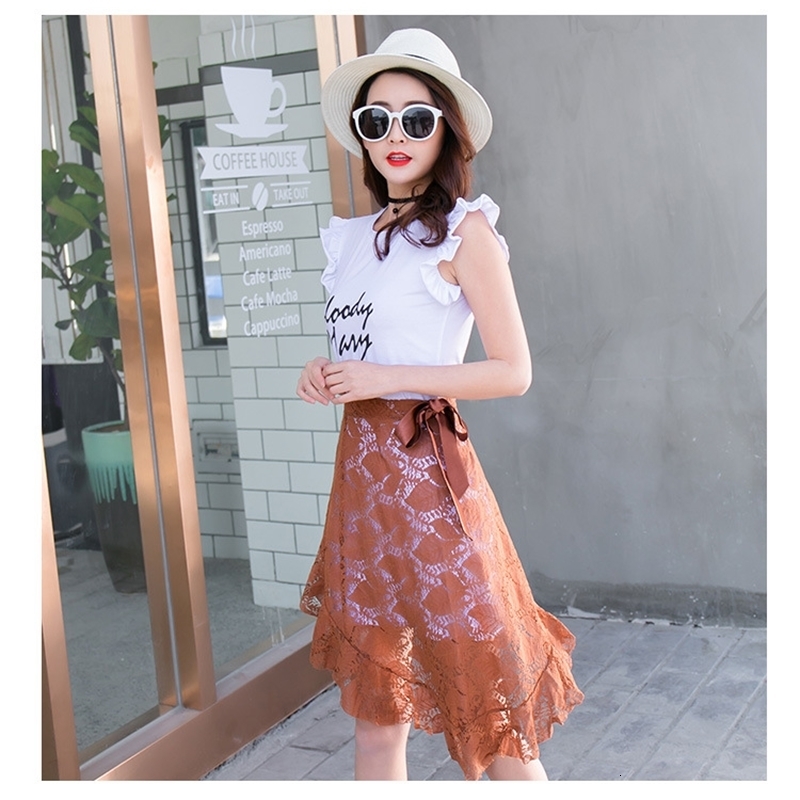 Family Matching Outfits Parent-child Mother Kids Dress Clothing Sets Lace Mother Daughter Dresses for Family Mom and Baby Daughter Girl Dress Sets 230