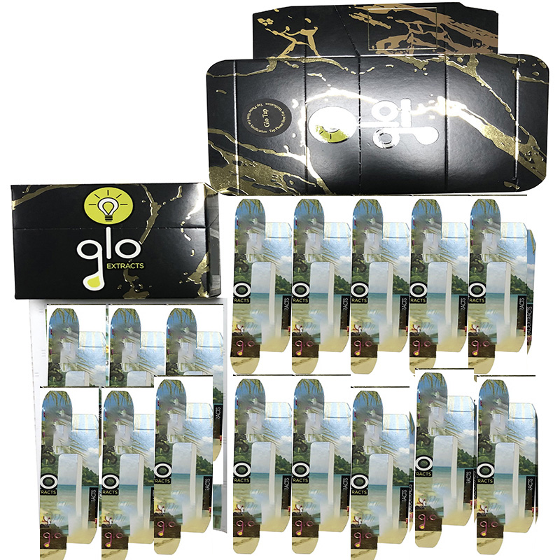 Newest GLO Vape Cartridges NFC Package box 0.8ml 1ml Empty Vapes Pen Carts 510 Thread Thick Oil Cartridge Atomizers Glass Tanks Vaporizer
Newest GLO Vape Cartridges NFC Package box 0.8ml 1ml Empty Vapes Pen Carts 510 Thread Thick Oil Cartridge Atomizers Glass Tanks Vaporizer