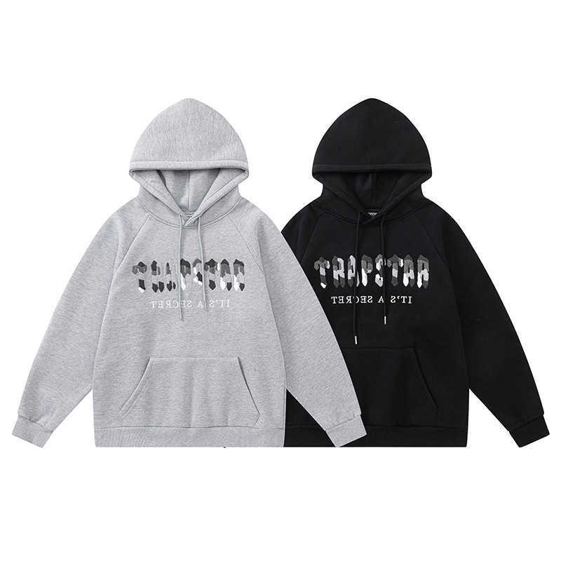 Designer Clothing Mens Sweatshirts Hoodie Trapstar Camouflage Towel Embroidered Plush Sweater Pants Set for Autumn Winter Warmth Loose Fitting Pullover Top Pants, Shipping fee
Designer Clothing Mens Sweatshirts Hoodie Trapstar Camouflage Towel Embroidered Plush Sweater Pants Set for Autumn Winter Warmth Loose Fitting Pullover Top Pants, Shipping fee