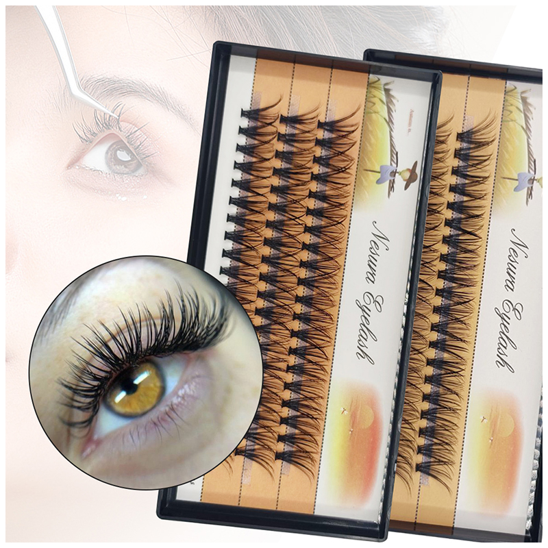 60 Bundles 30D Cluster Extension Faux Mink Lashes Natural Self-Grafting Fake Eyelashes With Packaging Makeup
60 Bundles 30D Cluster Extension Faux Mink Lashes Natural Self-Grafting Fake Eyelashes With Packaging Makeup