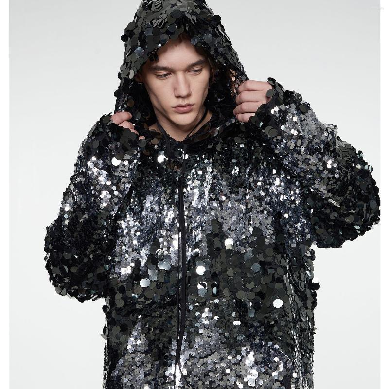 Men's Hoodies A2565 Fashion & Sweatshirts 2023 Runway Luxury European Design Party Style Pullover Hoodie
