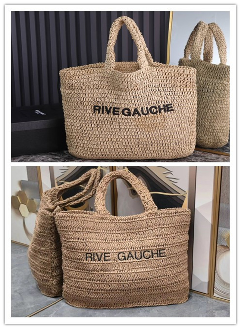 Designer Luxury RIVE GAUCHE Imitation grass crochet soft tote bag Noe Rive Gauche Logo Handbag 1846
Designer Luxury RIVE GAUCHE Imitation grass crochet soft tote bag Noe Rive Gauche Logo Handbag 1846