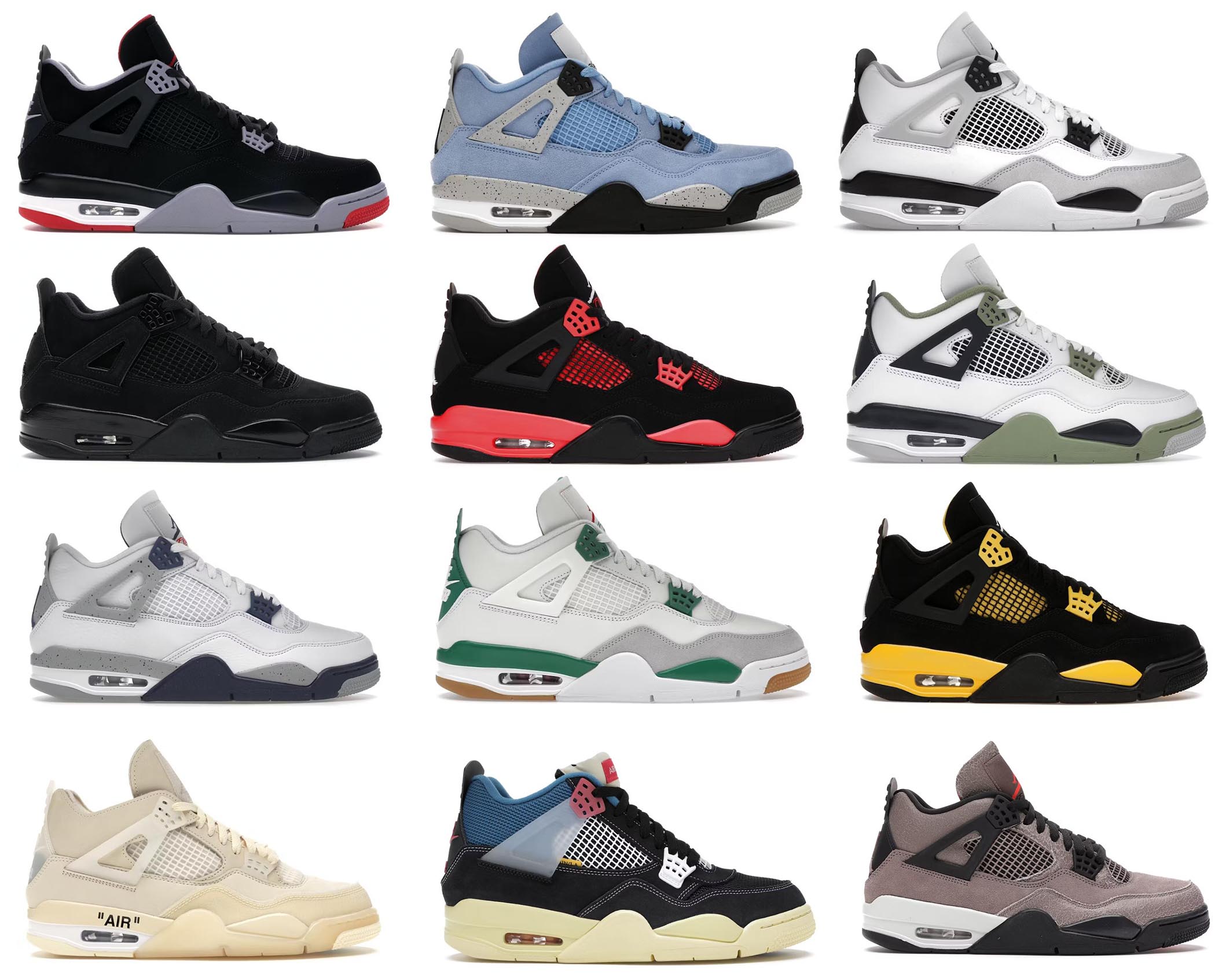 Authentic 4 Basketball Shoes Military Black Cat 4s Pine Green White Oreo Sail University Blue Bred Kaws Midnight Navy Fire Red Cement Thunder Men Outdoor Sneakers 
Authentic 4 Basketball Shoes Military Black Cat 4s Pine Green White Oreo Sail University Blue Bred Kaws Midnight Navy Fire Red Cement Thunder Men Outdoor Sneakers