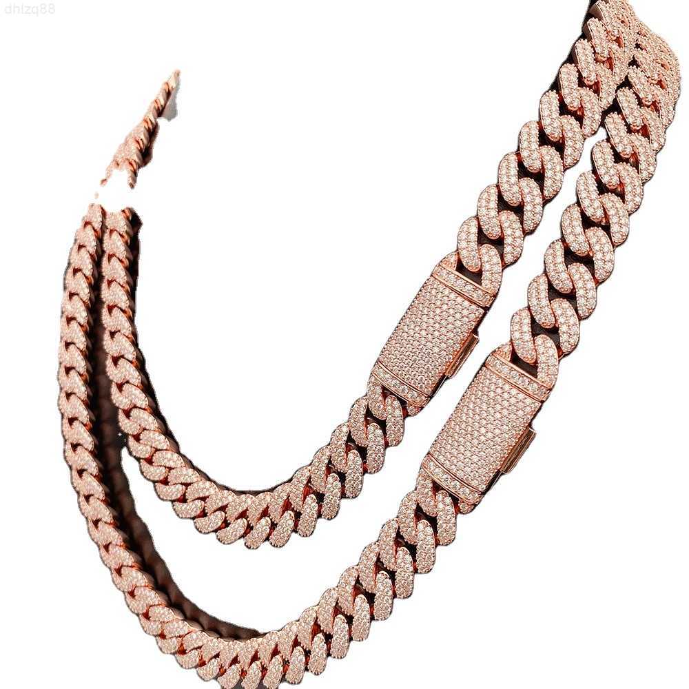 10- 18mm Custom High Quality Jewelry Mens Hip Hop Iced Out Diamond Moissanite Necklace Moissanite Cuban Link Chain
10- 18mm Custom High Quality Jewelry Mens Hip Hop Iced Out Diamond Moissanite Necklace Moissanite Cuban Link Chain