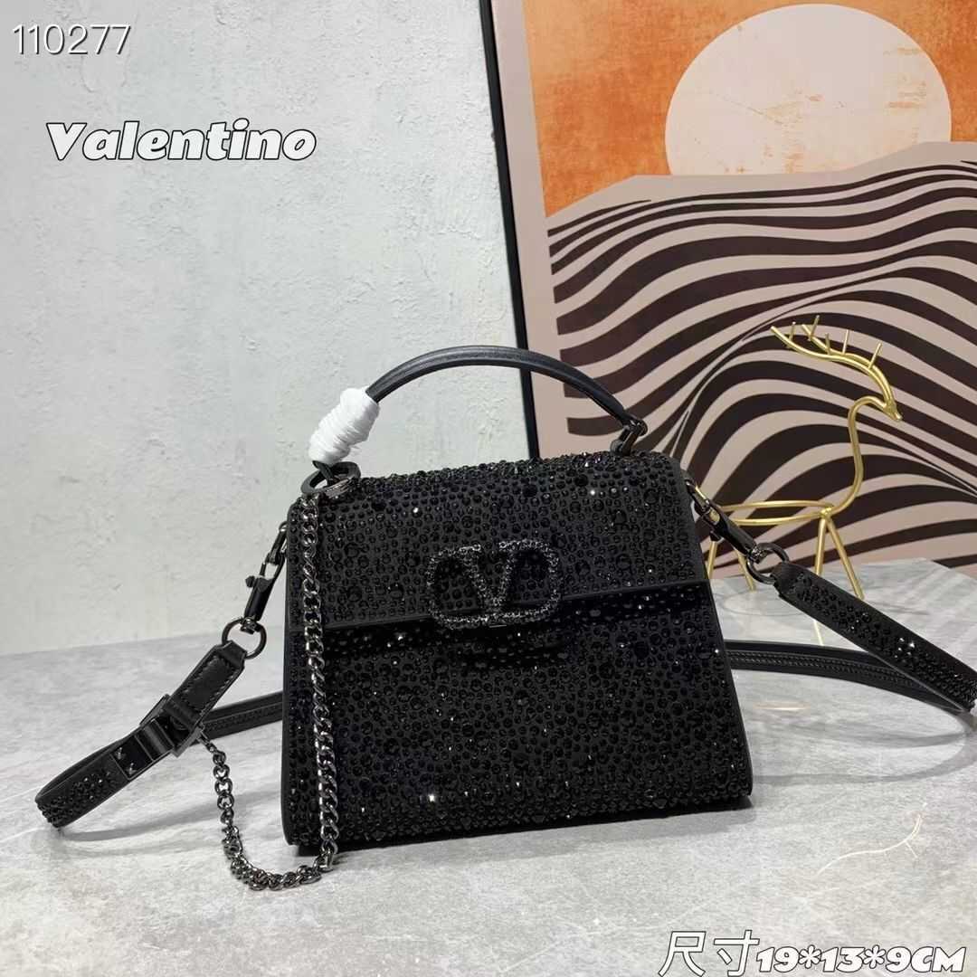 Flash Designer Women Bags Luxurys Valentiones Handbag Super Bling Crystal Women's Chain Shoulder Crossbody Leather Q913, Black
Flash Designer Women Bags Luxurys Valentiones Handbag Super Bling Crystal Women's Chain Shoulder Crossbody Leather Q913, Black