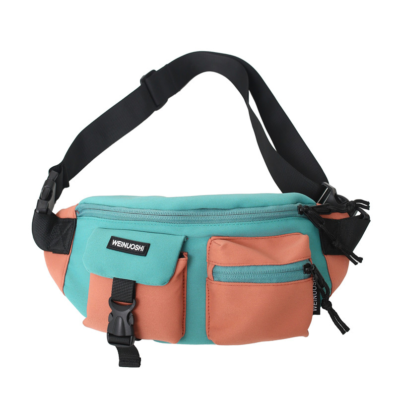 2025 NEW Evening Nylon Waist Bag Hip hop Sports Fanny pack Phone Pack Casual Unisex Shoulder Crossbody Chest Woman Wild Belt Bags 230506 zhanyishengli