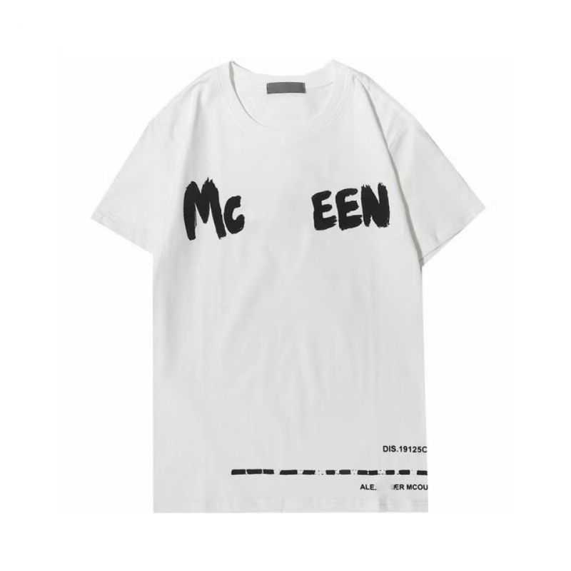 Designers Mens T-Shirts Mcqueen Mens Womens Tees letter pattern Tops Casual Chest Letter Shirt Luxurys Clothing Street Alexanders mc queen Shorts Sleeve Clothes sc, Silver
Designers Mens T-Shirts Mcqueen Mens Womens Tees letter pattern Tops Casual Chest Letter Shirt Luxurys Clothing Street Alexanders mc queen Shorts Sleeve Clothes sc, Silver