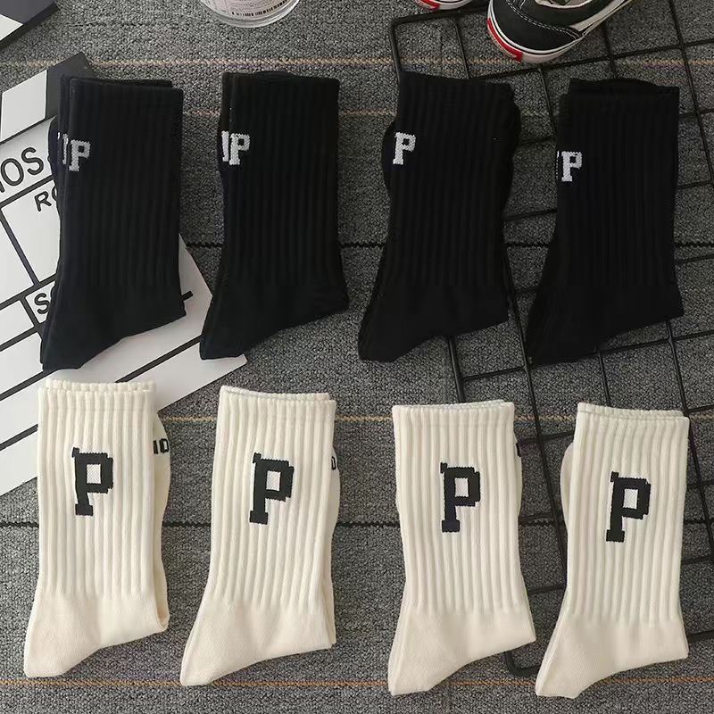Fashion P Letter Designer Mens Socks Women Men High Quality Cotton All-match Classic Breathable Mixing Football Basketball Socks, Multicolor 5
Fashion P Letter Designer Mens Socks Women Men High Quality Cotton All-match Classic Breathable Mixing Football Basketball Socks, Multicolor 5