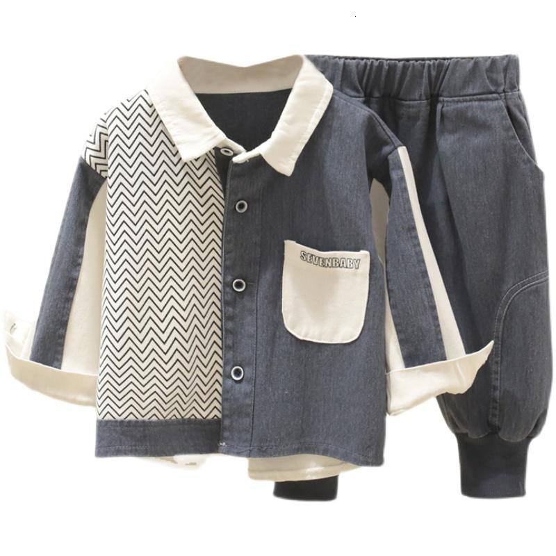 Clothing Sets Autumn spring 2pcs Children striped Coat Long Sleeve Boy Baby Cotton Kid Clothes Casual ONeck Boys 18 years 230506