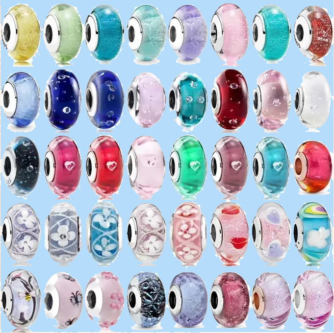 925 sterling silver charms for pandora jewelry beads Shimmering Radiant Effervesence Heart Wavy Fancy Murano Glass
925 sterling silver charms for pandora jewelry beads Shimmering Radiant Effervesence Heart Wavy Fancy Murano Glass