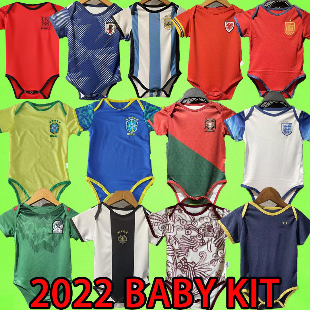 2022 2023 2024 Baby Soccer Sets spain soccer jerseys kids kit mexico wales South national team Korea 22 23 24 Portugal football shirts T 6-18 month son boys children 9 12, 2022 baby kit
2022 2023 2024 Baby Soccer Sets spain soccer jerseys kids kit mexico wales South national team Korea 22 23 24 Portugal football shirts T 6-18 month son boys children 9 12, 2022 baby kit