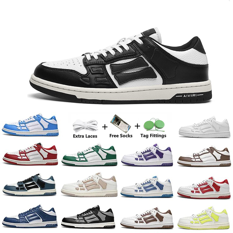 Designer Men Running Shoes Bones Amiris Skel Amiri Top Low Sneaker triple white lime Black grey green orange lilac purple khaki red women men Sports Trainers 36-45, 22
Designer Men Running Shoes Bones Amiris Skel Amiri Top Low Sneaker triple white lime Black grey green orange lilac purple khaki red women men Sports Trainers 36-45, 22
